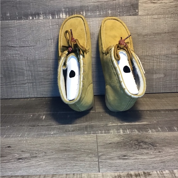 Clarks - Wallabee Boot Oakmoss Warmlined 26169153 - Picture 6 of 7